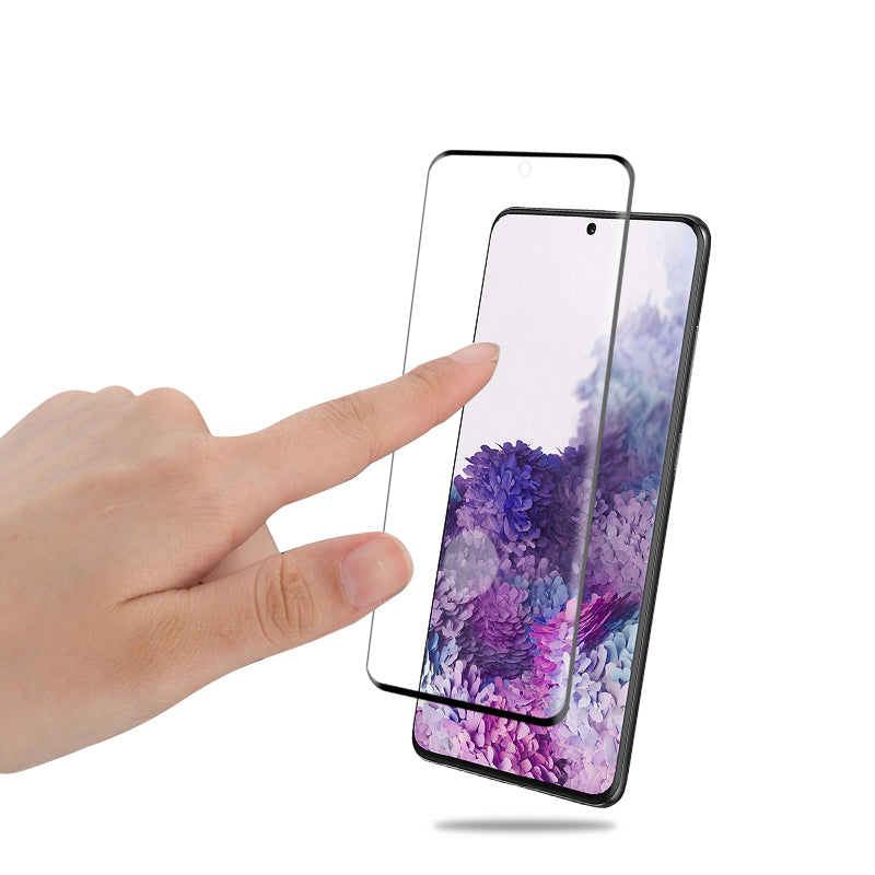 AMORUS Full Coverage 3D Curved Full Glue Tempered Glass Screen Protector for Samsung Galaxy S20 Plus (Support Ultrasonic Fingerprint Unlock) AMORUS Full Coverage 3D Curved Full Glue Tempered Glass Screen Protector for Samsung Galaxy S20 Plus (Support Ultrasonic Fingerprint Unlock)